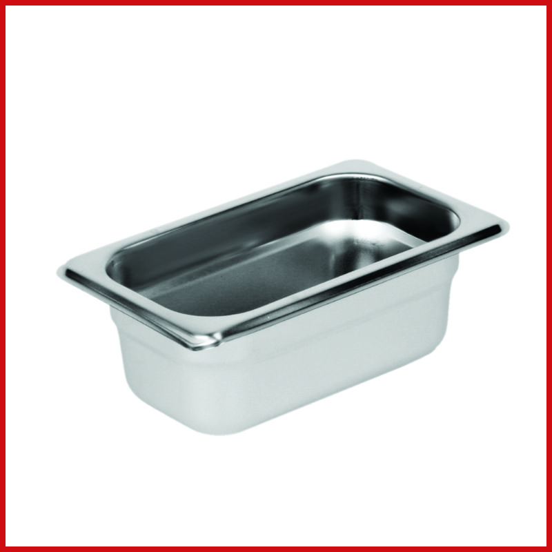 Stainless Steel Gastronorm Container - GN 1/9 - 65mm